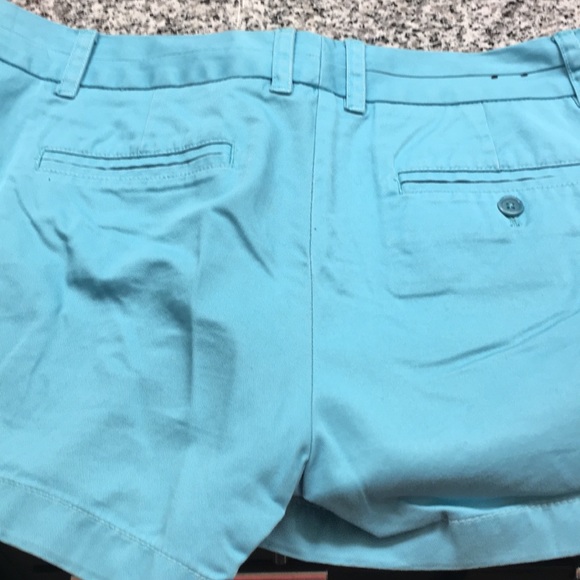 J Crew Chino 3” Shorts. Teal. - Picture 4 of 4